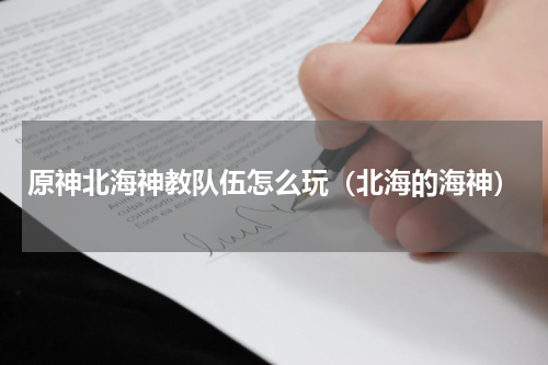 原神北海神教队伍怎么玩（北海的海神）