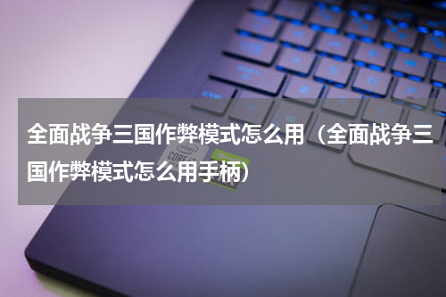 全面战争三国作弊模式怎么用（全面战争三国作弊模式怎么用手柄）